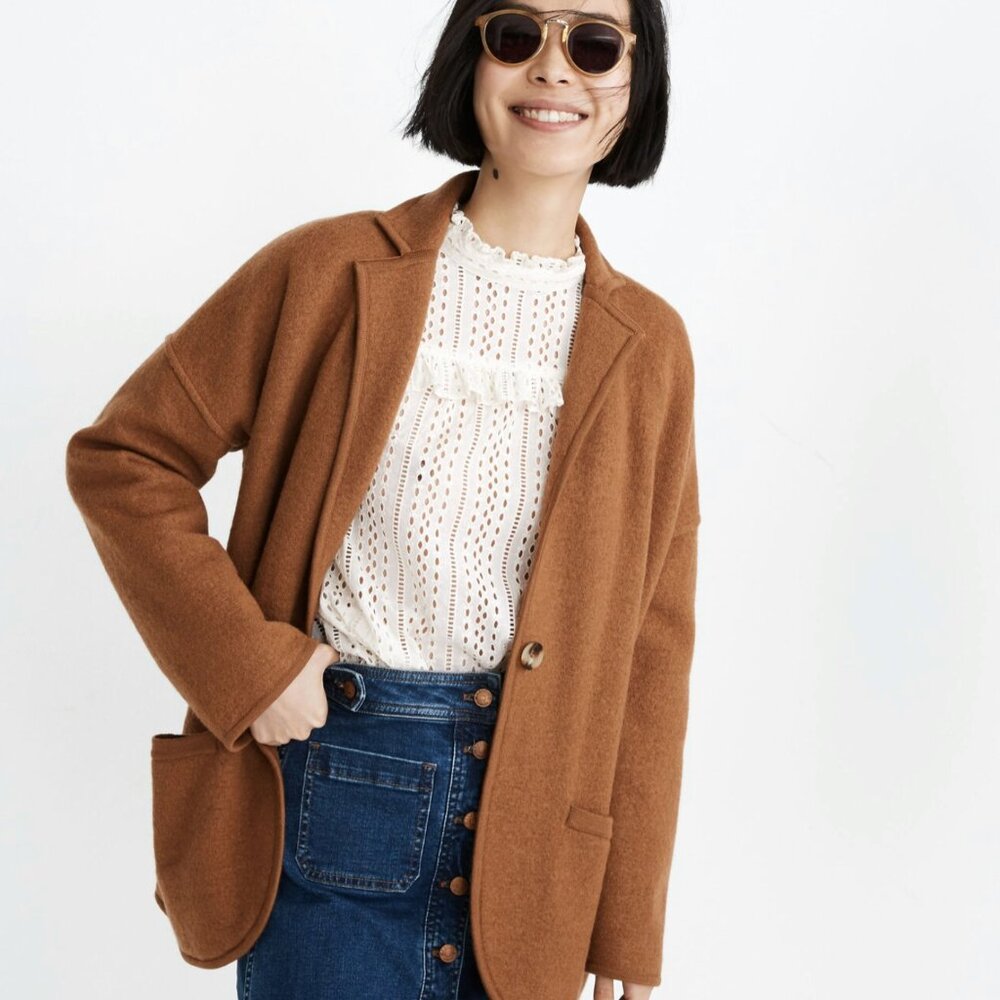 Madewell Savile Wool Blazer